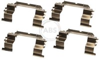 ZubehöRsatz Scheibenbremsbelag A.B.S. 1738Q FüR Nissan Patrol GR 5 Wagon Y61 Dti