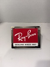 RAY-BAN genuine since 1937 Metal Plexiglass Counter Display Vintage