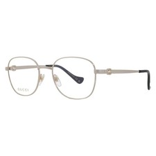 Gucci Demo Oval Ladies Eyeglasses GG1602O 001 53 GG1602O 001 53
