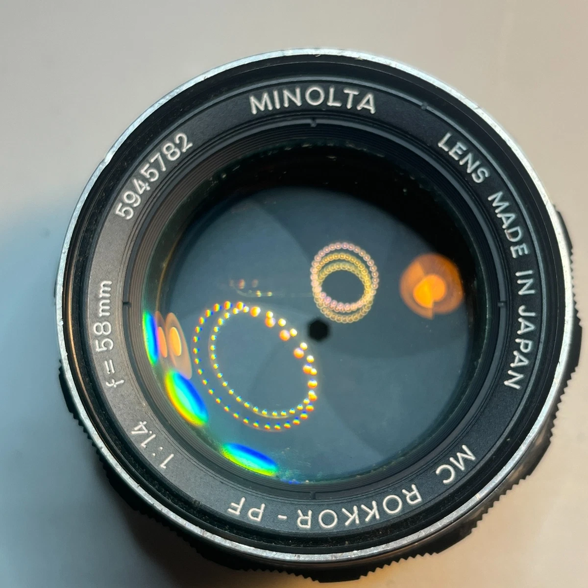 ミノルタ SR101 ブラック MC ROKKOR-PF 58mm F/1.4 ミノルタ SRT101&MC ROKKOR-PF 58mm F1.4 s3340 MINOLTA ミノルタ