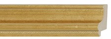 Picture Frame Moulding Wood 18Ft Bundle - Traditional Gold Finish - 2" Width -