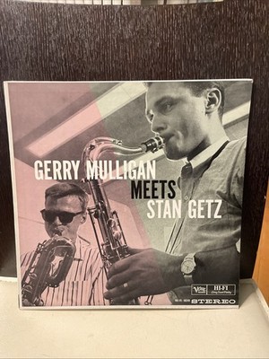 Gerry Mulligan Meets Stan Getz- Gerry Mulligan Meets Stan Getz Verve Vinyl LP
