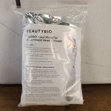 Beauty BIO GloPRO Face MicroTip Attachment Head Rose Gold Lot Of 5 NEW