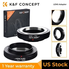 K&F Concept Camera Lens Adapter fr M39 Lens to Fujifilm X Mount X-Pro1 FX Camera