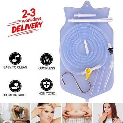 2L Silikon-Klistierbeutel-Kit Colonic Irrigation Wiederverwendbare Health Care