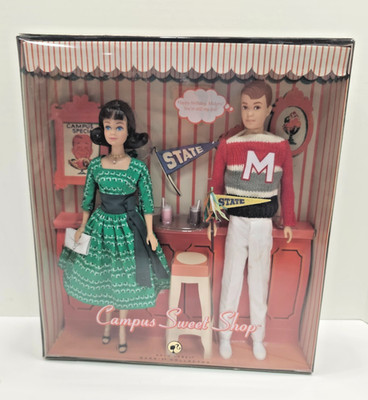 Mattel Allan & Midge Campus Sweet Shop Doll Playset - L9650
