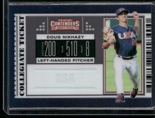 2019 Panini Elite Extra Edition #USA-DN Doug Nikhazy USA Collegiate Tickets