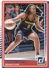 2025 Donruss WNBA Base NO.19 Kelsey Mitchell, Indiana Fever