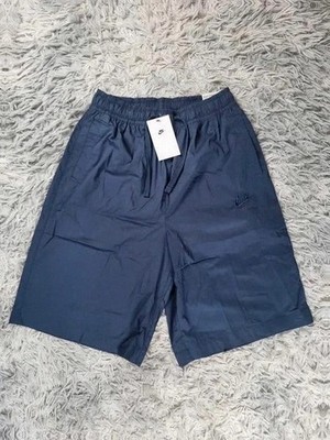 Nike Shorts Oversize Fit Below Knee Navy Logo Stickerei Streetwear Neu Herren