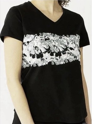 Women's Tek Gear Essential Gear Black Short Sleeve Tee Size: XL NWOT