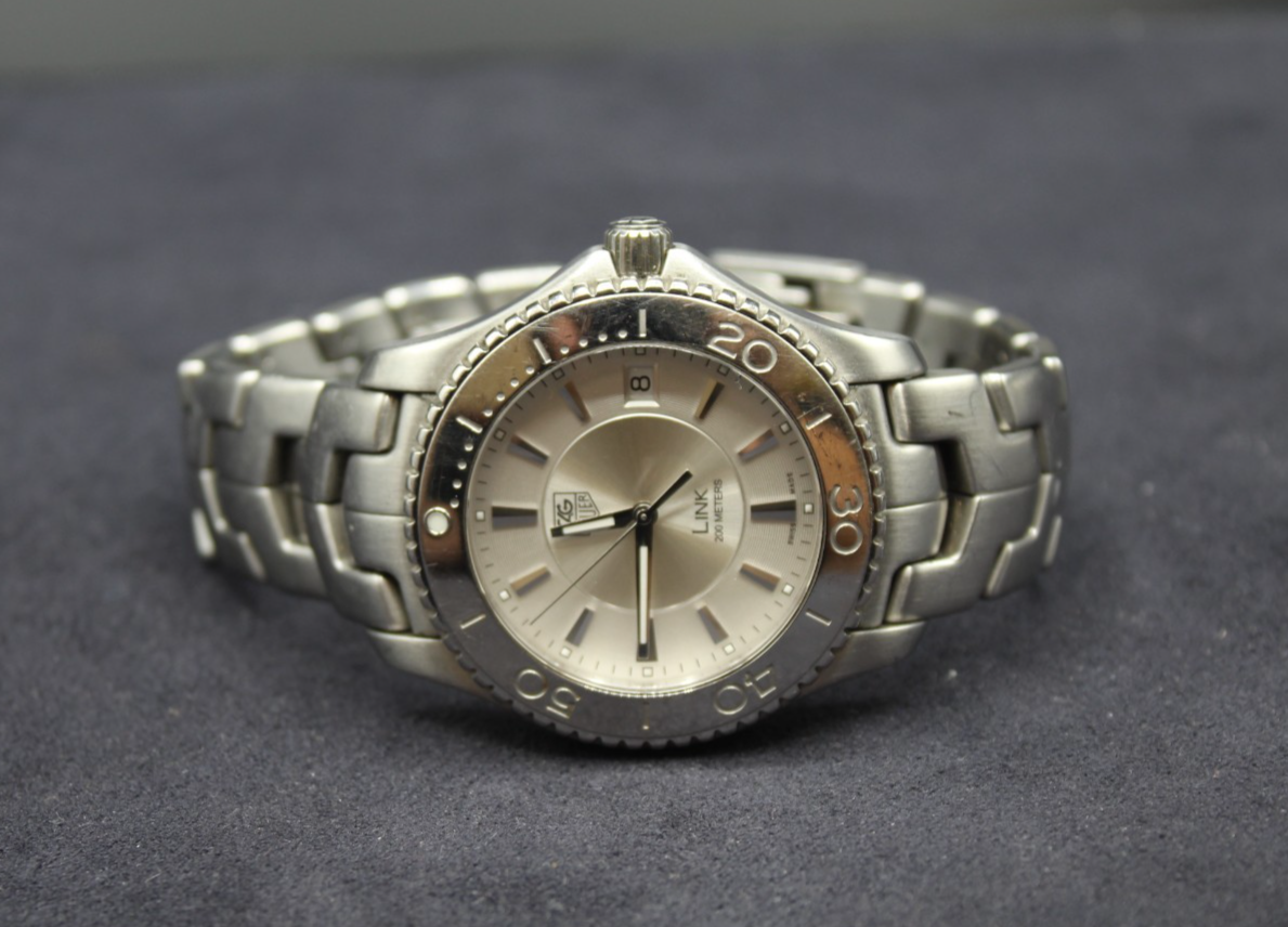 TAG Heuer Link Silver Men's Watch - WJ11110 for sale online | eBay