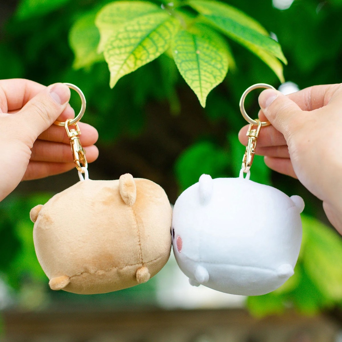 Milk Mocha Bear: Chonky Plush Keychain Set | eBay