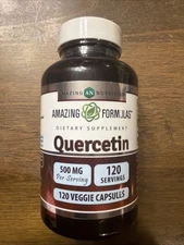 Amazing Nutrition Amazing formulas~ quercetin 120 Veggie Capsules Exp 2028