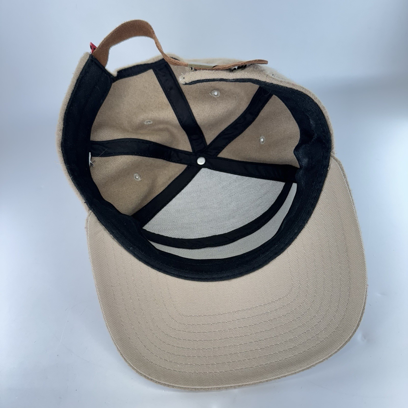 Oakley Leather Patch Logo Cap Adjustable Snapback… - image 7