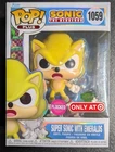 Funko Pop! Plus - Super Sonic With Emeralds #1059 - Flocked - Target Exclusive