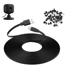 30 Ft USB-C Power Cord Extension for Blink Mini 2 and Blink Outdoor 4 Camera