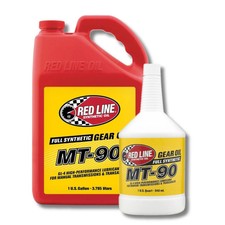 Red Line MT-90 75W90 GL-4 Manual Transmission Gear Oil 1 US Quart 0.946 litres
