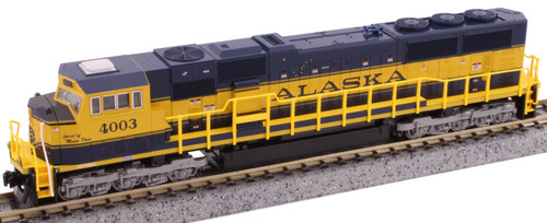 KATO 1766410 ESCALA N SD70MAC Alaska RR #4003 Spirit of Moose Pass 176-6410 DC | Condition: New