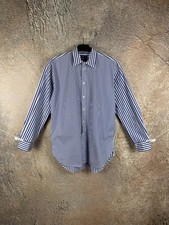 Polo Ralph Lauren Men's Striped Button Down Shirt XL Blue White Vertical Stripe