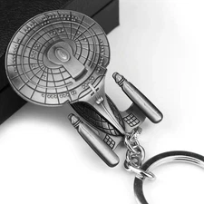 Star Trek Enterprise NCC-1701 Keychain Next Generation Space Ship TV Movie
