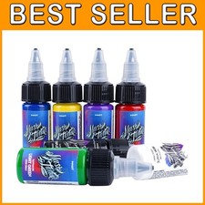 Dynamic Shades Tattoo Ink Kit 7 Bottles