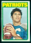 1972 TOPPS #65 JIM PLUNKETT RC EXMT