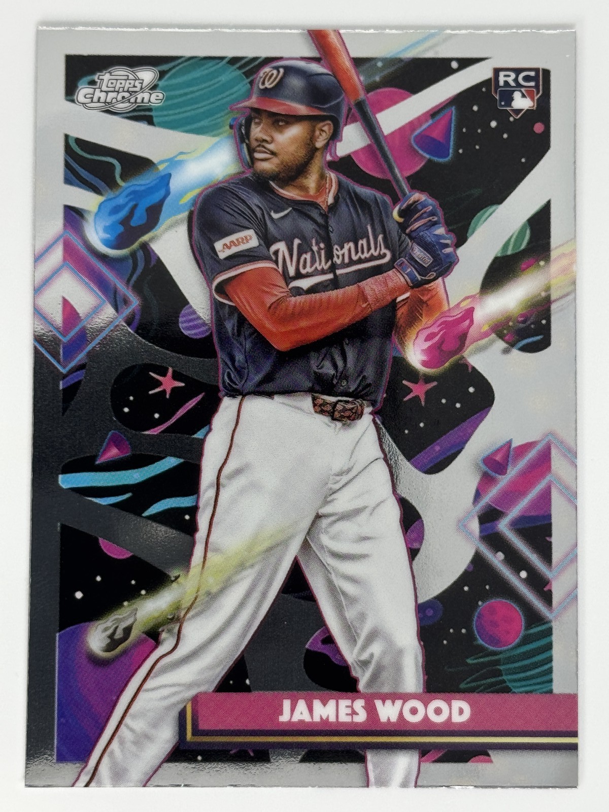 James Wood RC 2025 Topps Cosmic Chrome #1