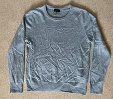 Quince Mongolian Cashmere Sweater Women’s Size Medium Blue Pullover 