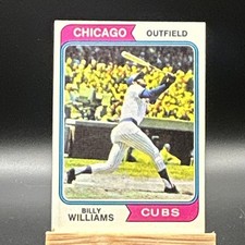 Topps 1974 Billy Williams 110 Chicago Cubs MLB Baseball Base Set Card