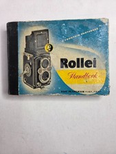 ROLLEI HANDBOOK 1954 Alec Pearlman Manual Rolliflex Camera Settings HC KS2