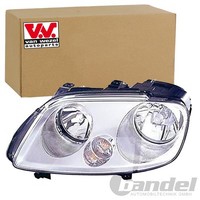 VAN Wezel H7/H1 Scheinwerfer Links Passend FüR VW Caddy Touran
