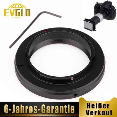 Objektivadapter T/T2 Gewindelinsen Adapter Ring für Nikon F-Mount DSLR Kameras