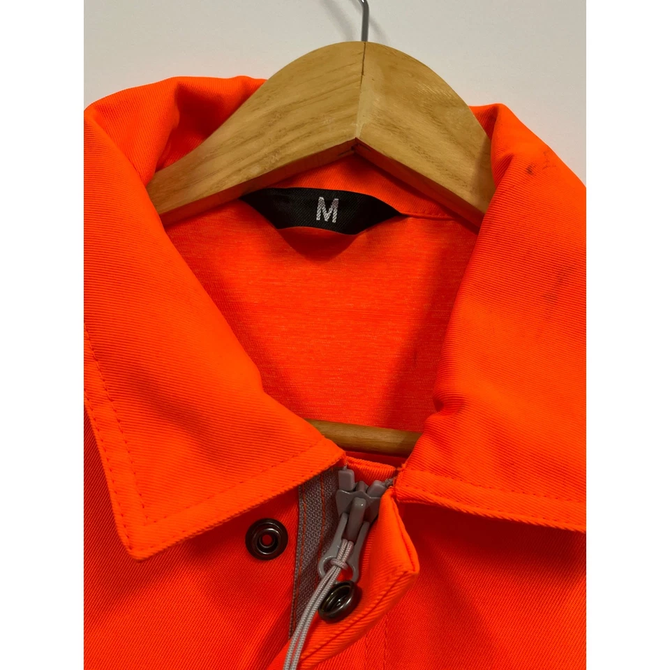 PULSAR Hi Vis Orange Coverall PR339-REG M Red7 Marine Reflective Workwear - Image 2 of 4