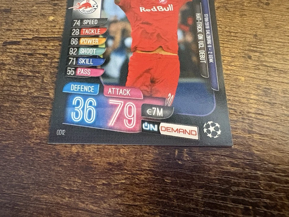 Erling Haaland True Rookie Match Attax On Demand 2019 Ucl Debut - Image 3 of 4
