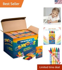 Ultimate Crayon Collection: 720 Nontoxic Crayons in Individual Packs for Fun