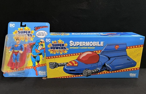 McFarlane, Super Powers SUPERMAN & SUPERMOBILE