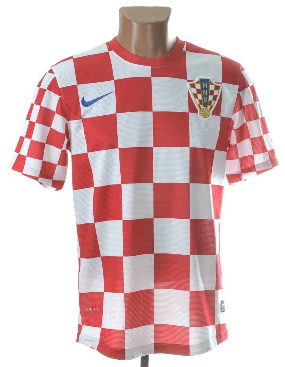 CROATIA NATIONAL TEAM 2012 2013 HOME FOOTBALL SHIRT NIKE SIZE S