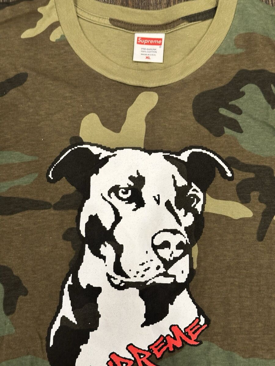 ウェア Supreme Dalmatian Tee Camo/ Size L Buy Supreme Dalmatian Tee 'Black' - SS25T56 BLACK | GOAT