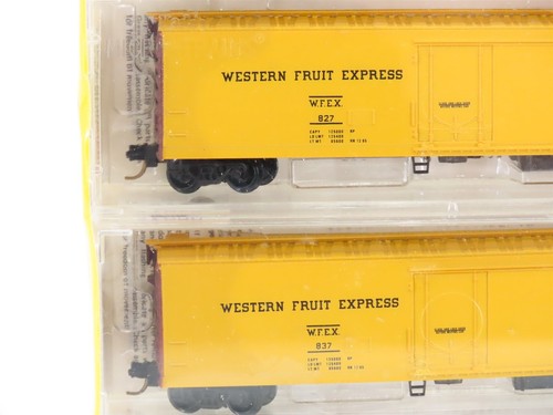N Kadee Micro-Trains MTL 69012 WFEX Western Fruit Express Reefer 6-Pack - Sealed - Picture 4 of 9