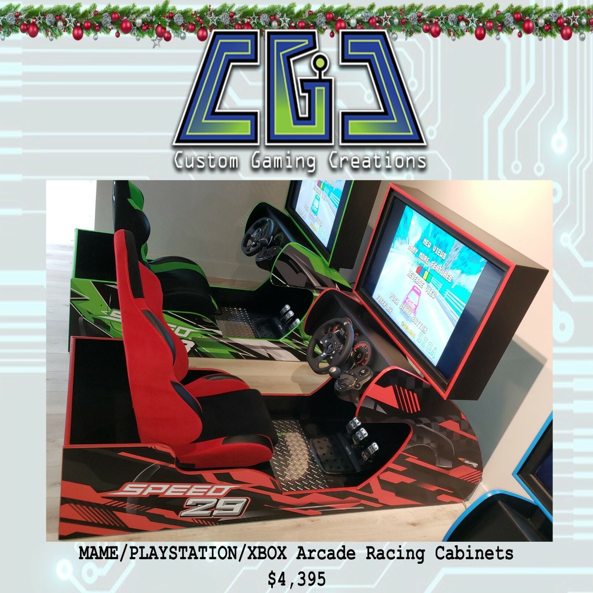 Racing Arcade Driving Simulator NEW works with MAME