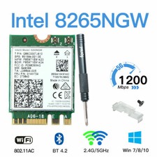Intel 8265NGW 8265ac M.2 NGFF WiFi Network Card Dual Band M.2 WiFi Adapter BT4.2