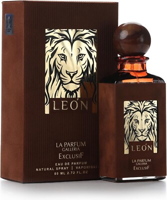 Leon by La Parfum Galleria Exclusif 80ml EDP Scented Men's Perfume Gift for  Him UK