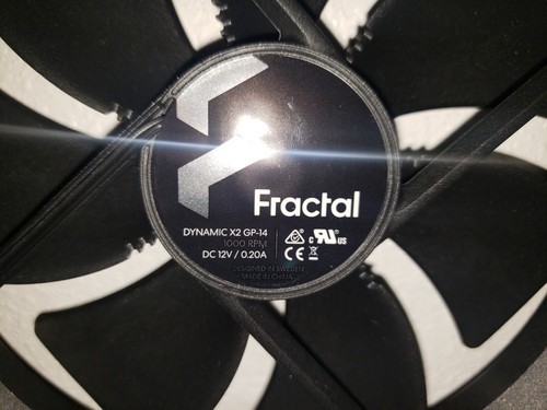 Fractal Design Dynamic X2 GP-14 140mm 1000RPM 12V/0.20A Black 3-pin - Picture 5 of 5