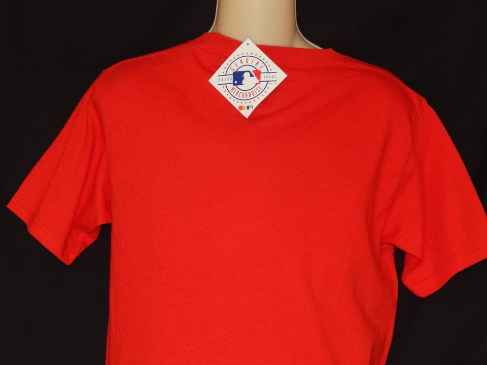 Boy's T-Shirt Boston Red Sox Youth Size Medium 10-12 XL 18 Red MLB Baseball NEW - Image 3 of 4
