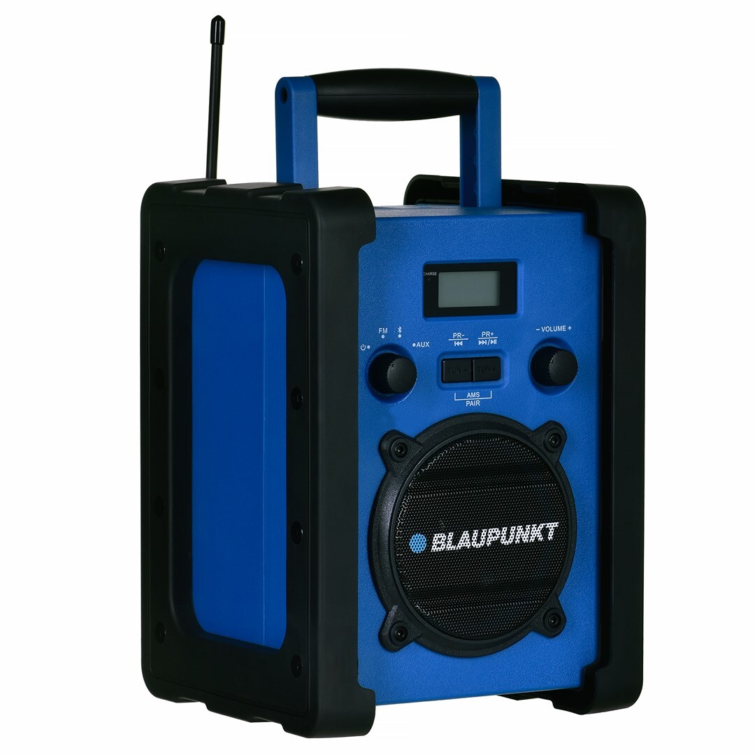 5901750506338 Неисправен радиоприемник BLAUPUNKT PP30BT НА СТРОИТЕЛЬНОЙ ПЛОЩАДКЕ Baufunk Blau Шварц-Бла 26090₽
