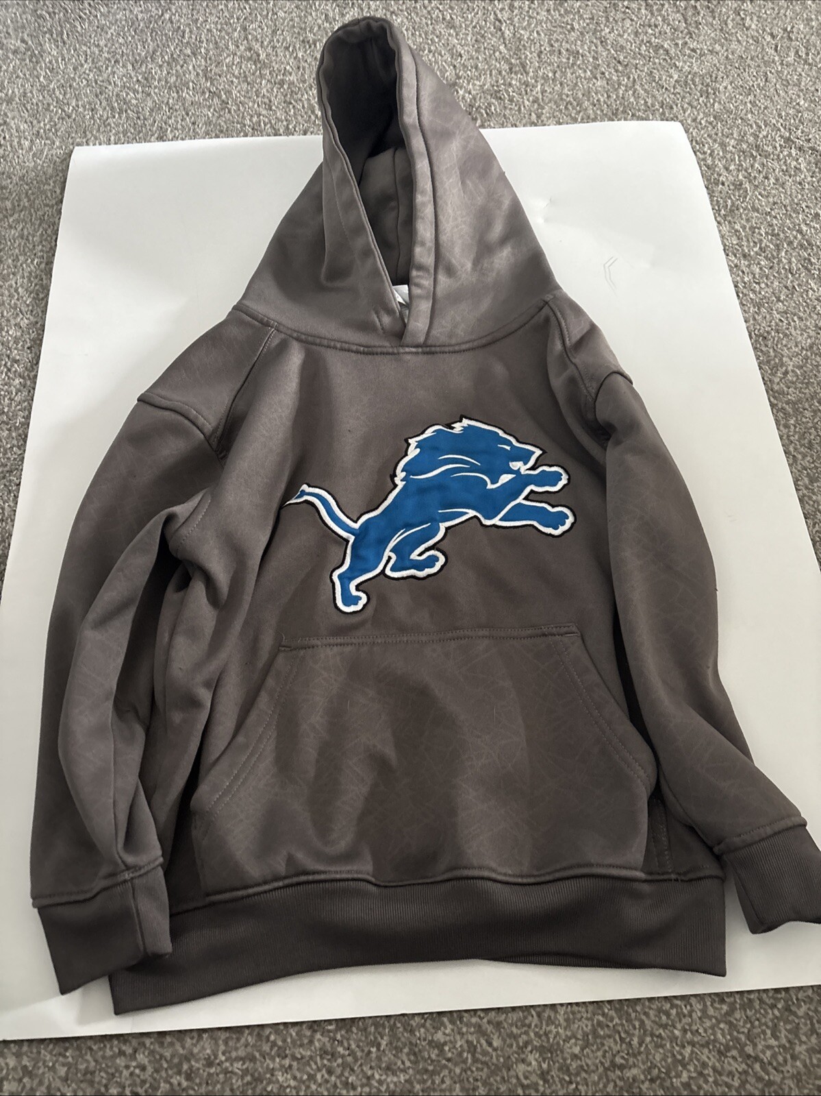 Vintage Detroit Lions Kids Hoodie Size Small/8