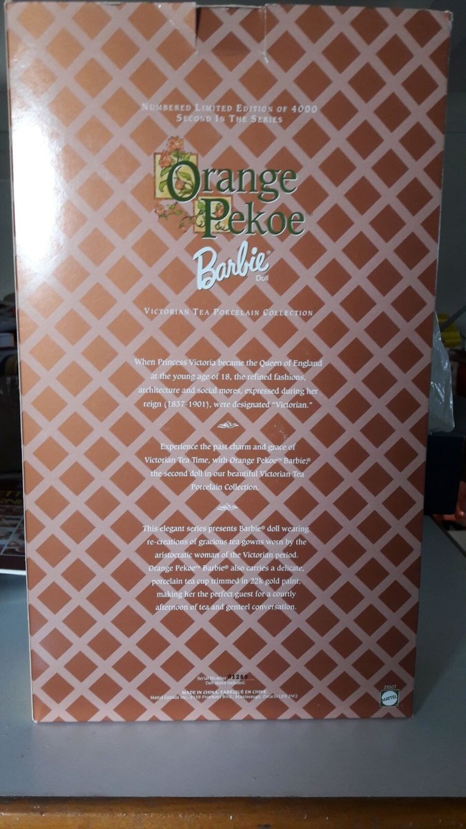 人形 barbie  orange pekoe Orange Pekoe™ Barbie® Doll - 25507 BarbiePedia