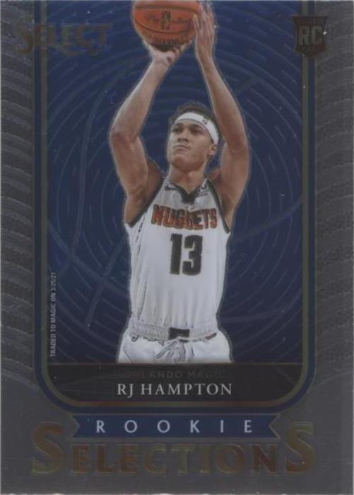 2020-21 Panini Select - R.J. Hampton #10 - 1 of 2