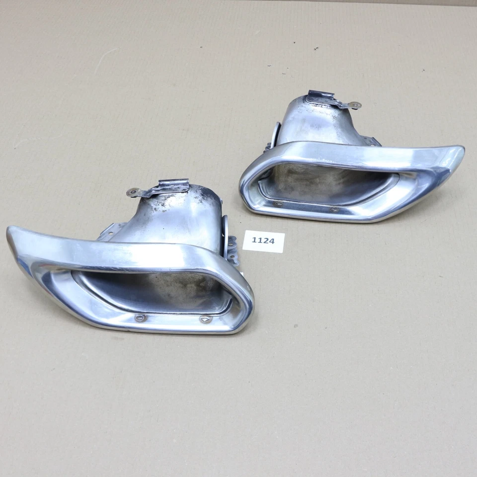 Lexus LS460 LS600h 2010-2012 OEM Exhaust Pipe Muffler Tip Rear Bumper Extension - Image 2 of 4