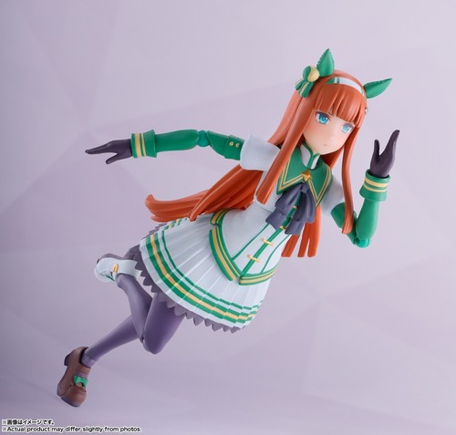 BANDAI S.H.FIGUARTS UMAMUSUME: BONITO DERBY 04 SILENCIO SUZUKA 135mm FIGURA - Imagen 4 de 9